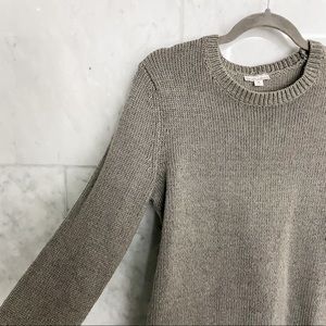 Gap Maternity Grey Sweater Sparkle Shimmer M